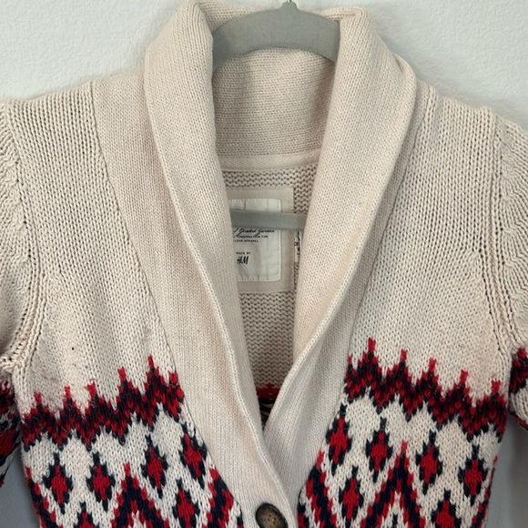 H&M | button up sweater XS - Picture 2 of 3